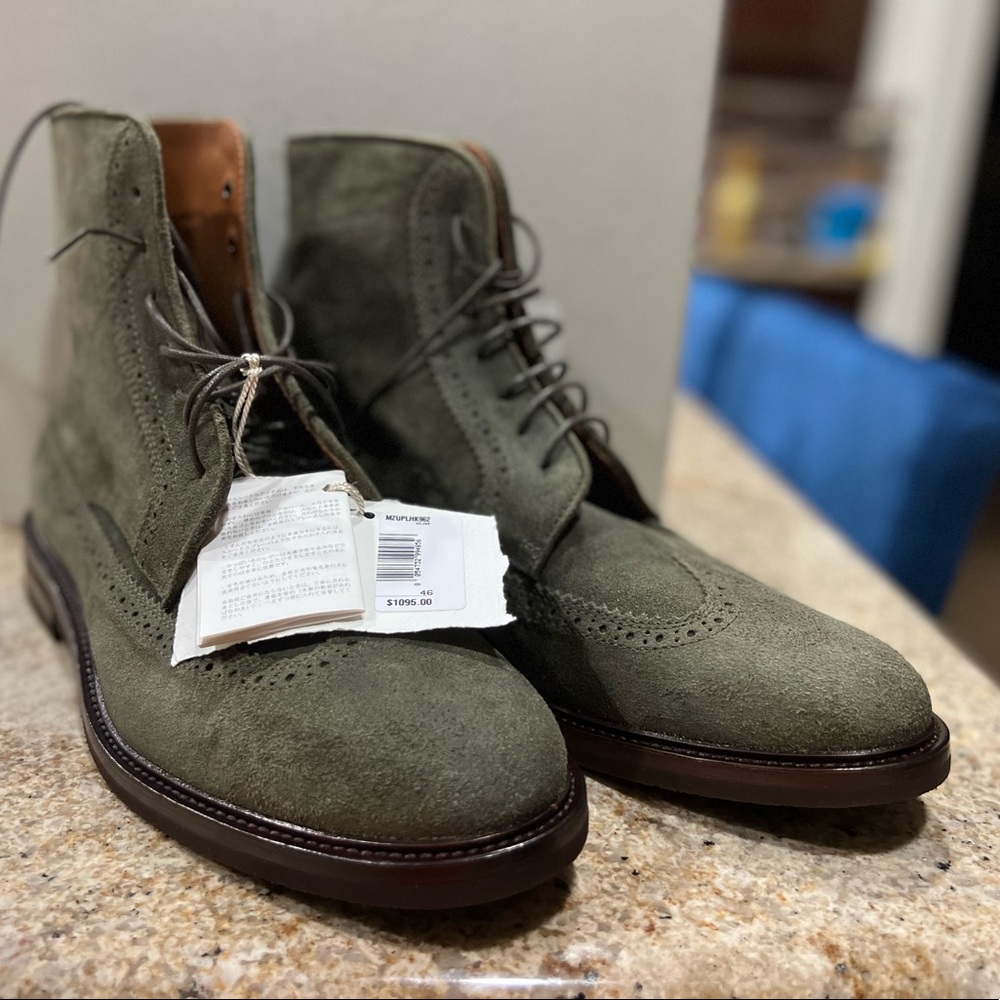 Brunello cucinelli suede boots